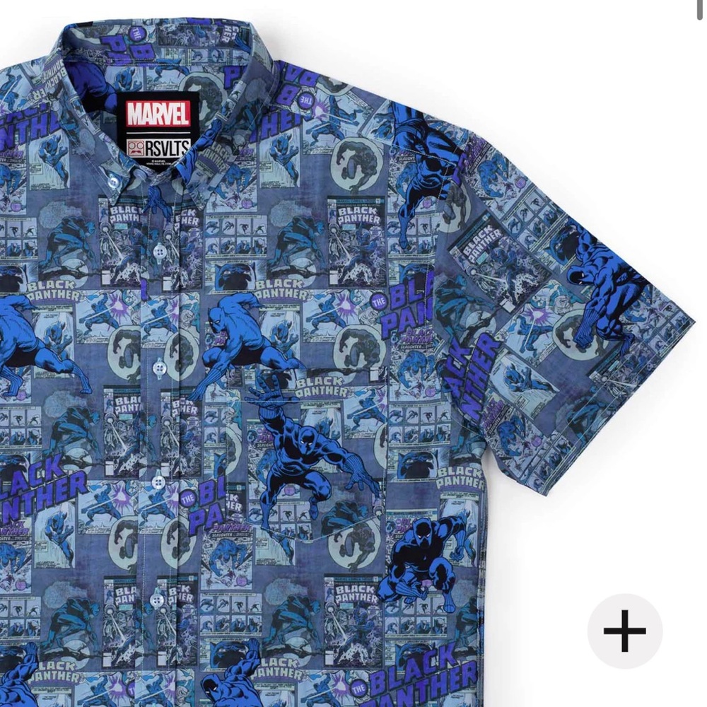 RSVLTS MARVEL BLACK PANTHER “PANTHER POWER”4XL KUNUFLEX SOLD OUT BNWT